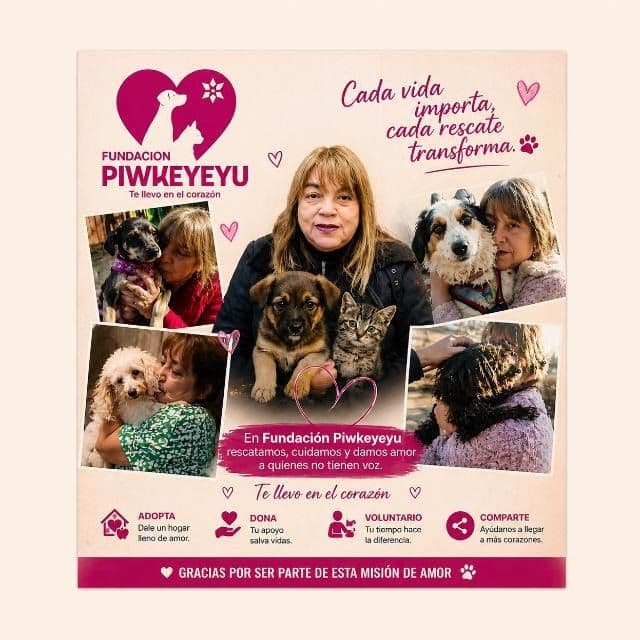 FUNDACION PIWKEYEYU (te llevo en el corazón ❤️)